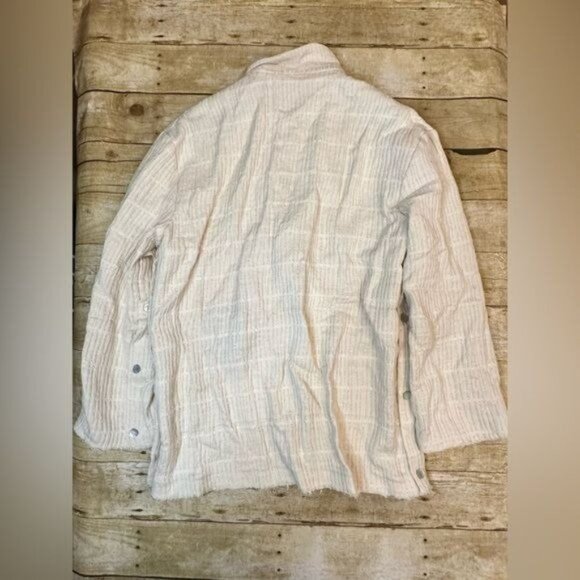 Federico Cina Blazer Openable Jacket in Natural - Picture 5 of 6